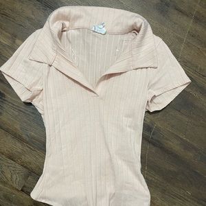 light pink body suit